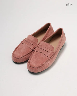 Suede loafers