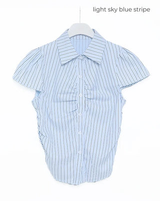 Cap sleeve shirt