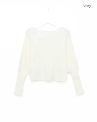 Classic boat neck knit