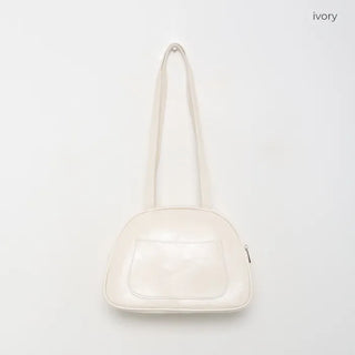Half-round shoulder bag