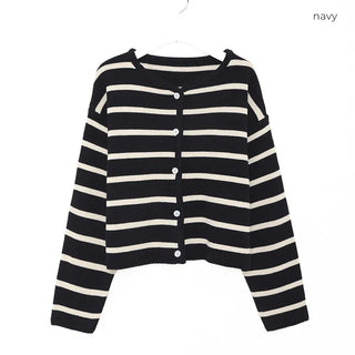 Striped cardigan