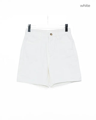 Basic cotton shorts