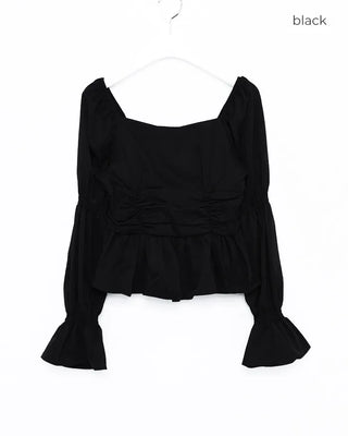 Volume Gathered Blouse