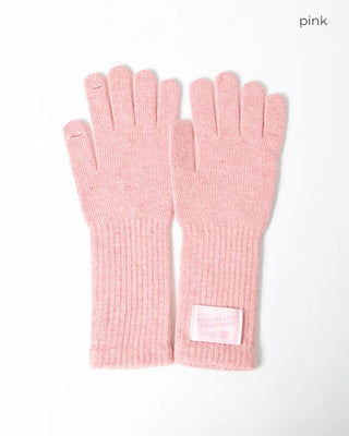 Label Point Long Gloves