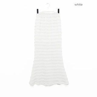 Frilled Mermaid Long Skirt