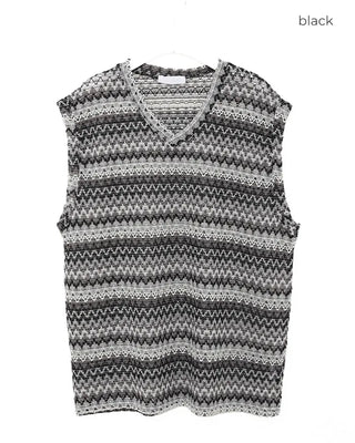 Hippie knit vest