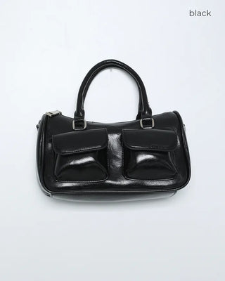 Two-pocket daily tote bag
