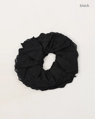 Punching Lace Big Scrunchie