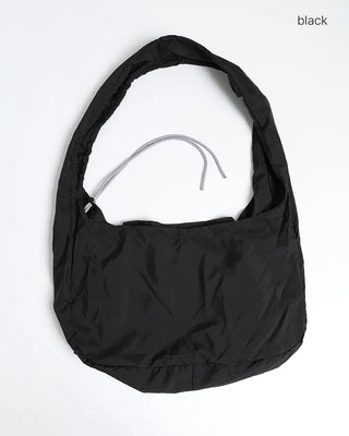 York flap nylon shoulder bag