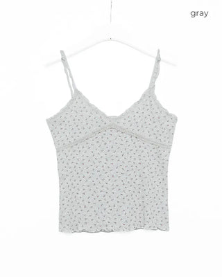 Flower lace camisole