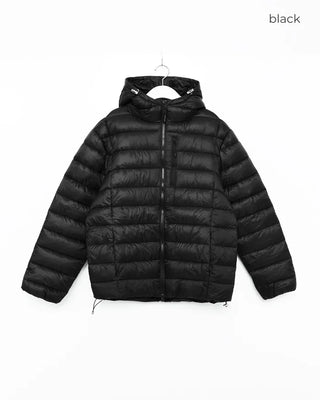 High-neck light padded jacket