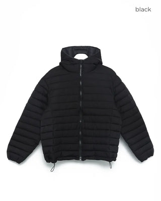 (Unisex) Hooded Light Down Jacket