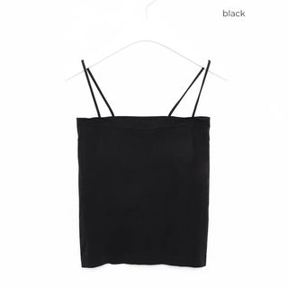Square camisole with built-in cups