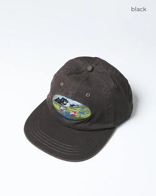 Embroidered Point Ball Cap