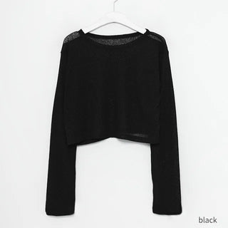 Round neck summer knit