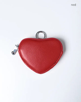 Heart pouch charm