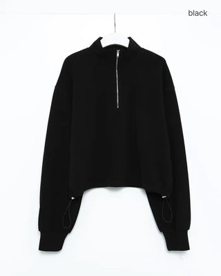 Half-zip sweatshirt