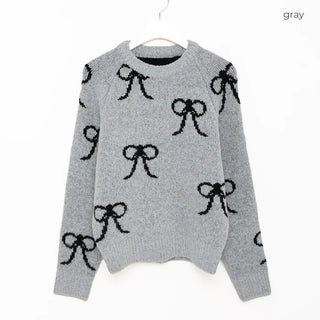 Ribbon Round Knit