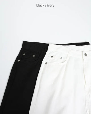 Basic Tencel Cotton Pants