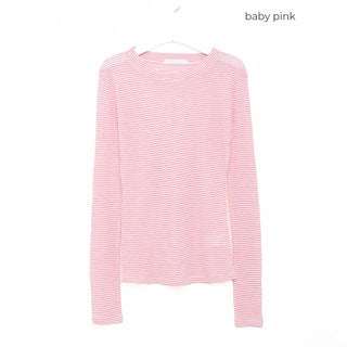 Soft border layered T-shirt