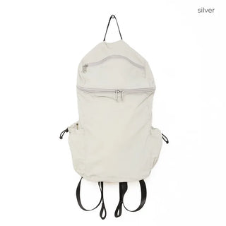 Casual zippered backpack