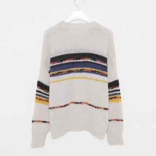 Multi-border color weaving knit