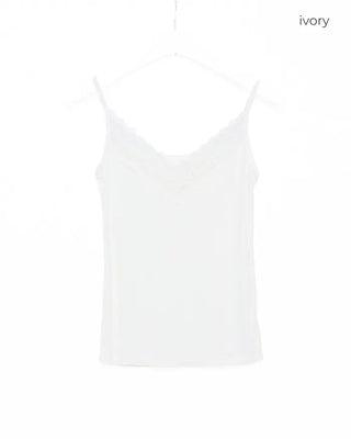 V-neck lace camisole