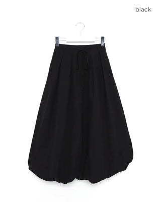 Balloon Fit Long Skirt