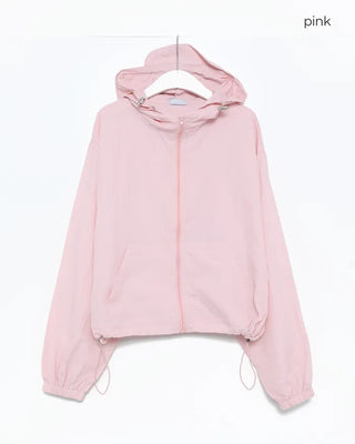 Cap Hooded Windbreaker