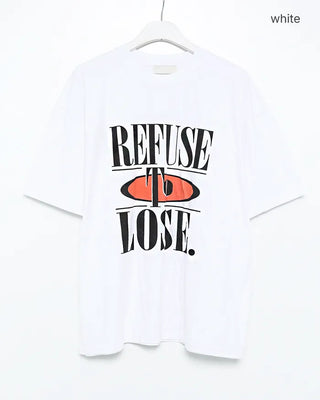 (Unisex) Big Lettering Half T-Shirt