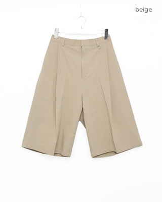 Unisex Bermuda shorts with tuck loops