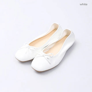 Ribbon flat shoes