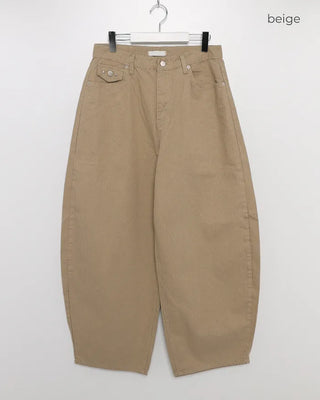 (Unisex) Studded Pocket Wide Pants