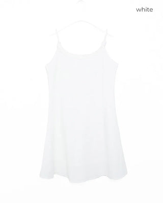 Frill bustier midi dress