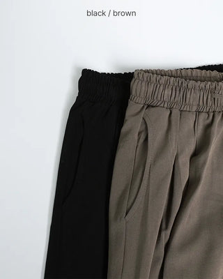 String strap wide slacks