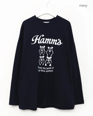 Bears Loose Long T-Shirt