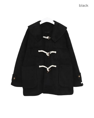 Duffle half coat