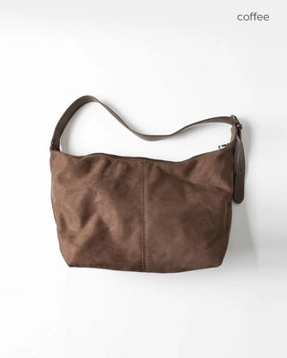 Suede Shoulder & Crossbody Bag