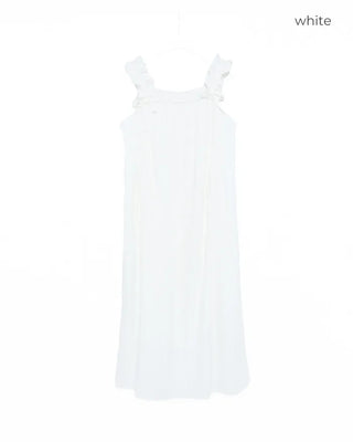 Shoulder String Long Dress