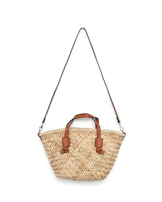 Rattan tote bag
