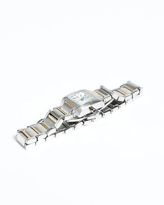 Metal band square handwatch
