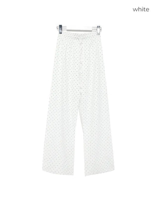 Dot banding pants