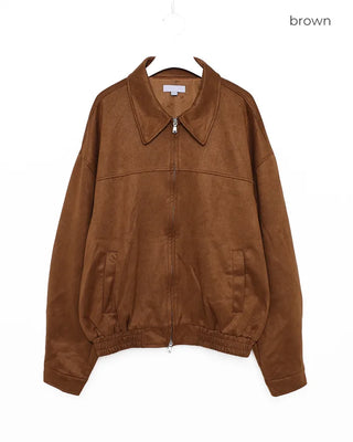 Suede Collar Jacket