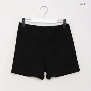 Wool brushed shorts