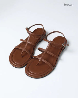 Strap belt sandals
