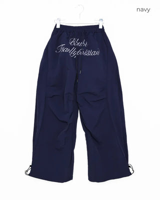 Front lettering pants