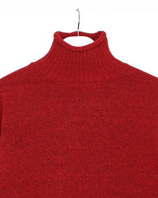 Loose-fit high-neck knit