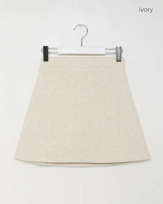 A-line mini skirt