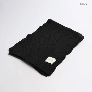 Knitted long scarf