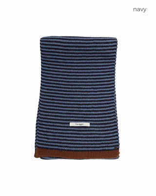 Egg Border Knit Scarf
